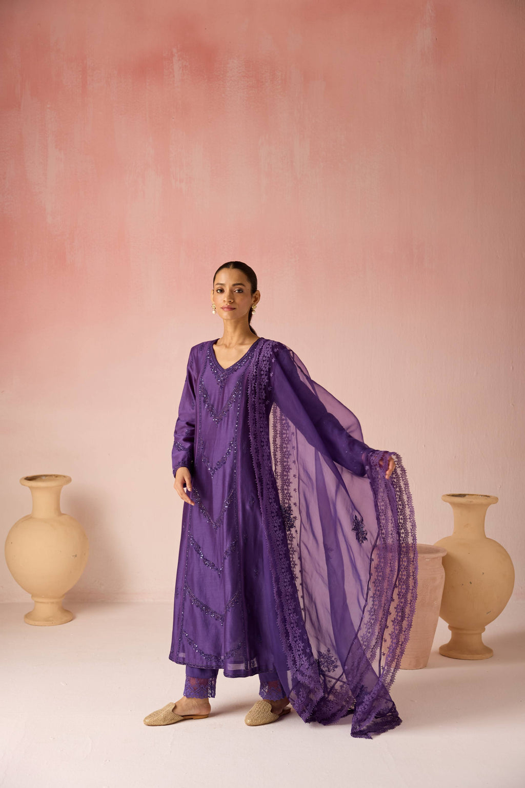 Orchid Kurta Set