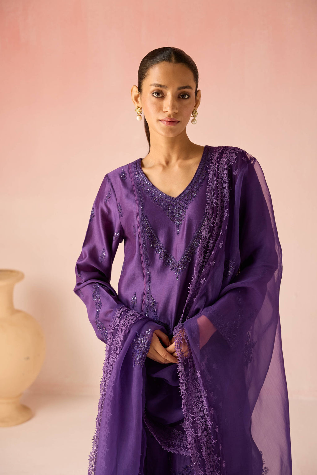 Orchid Kurta Set
