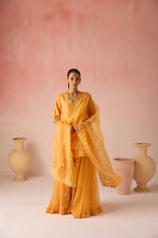 Ochre Short Kurta Set