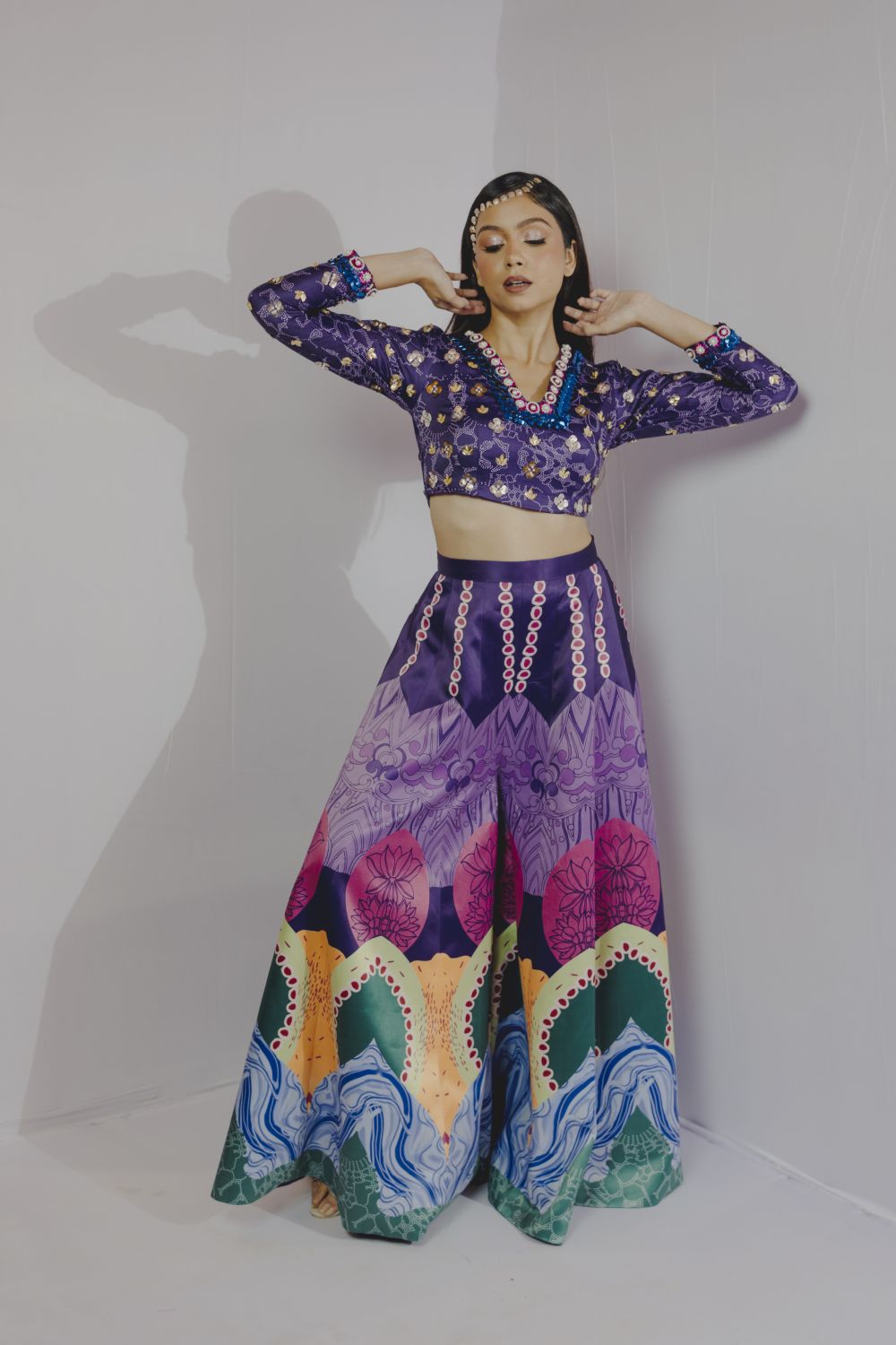 Flower Power Palazo Set