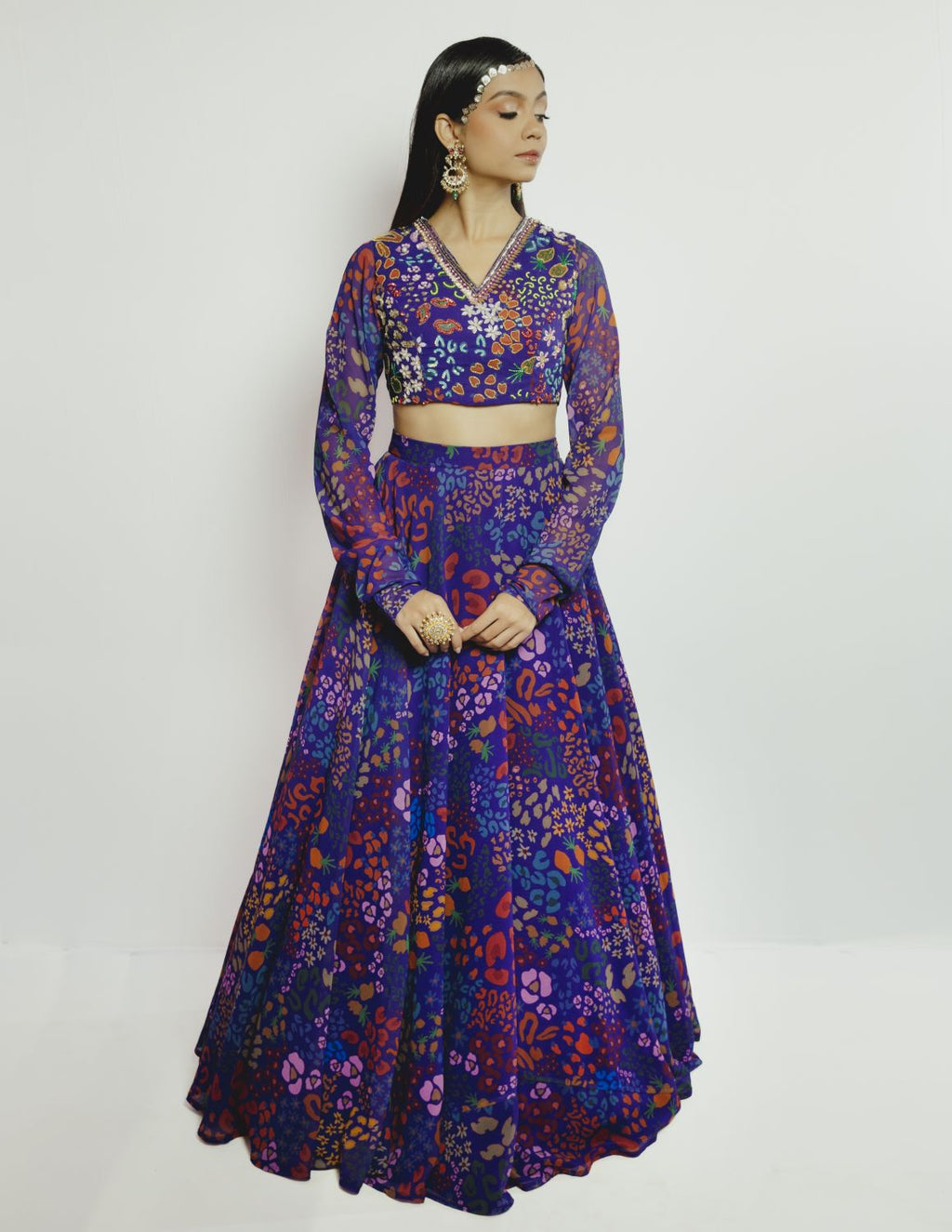 I Purple You Lehenga