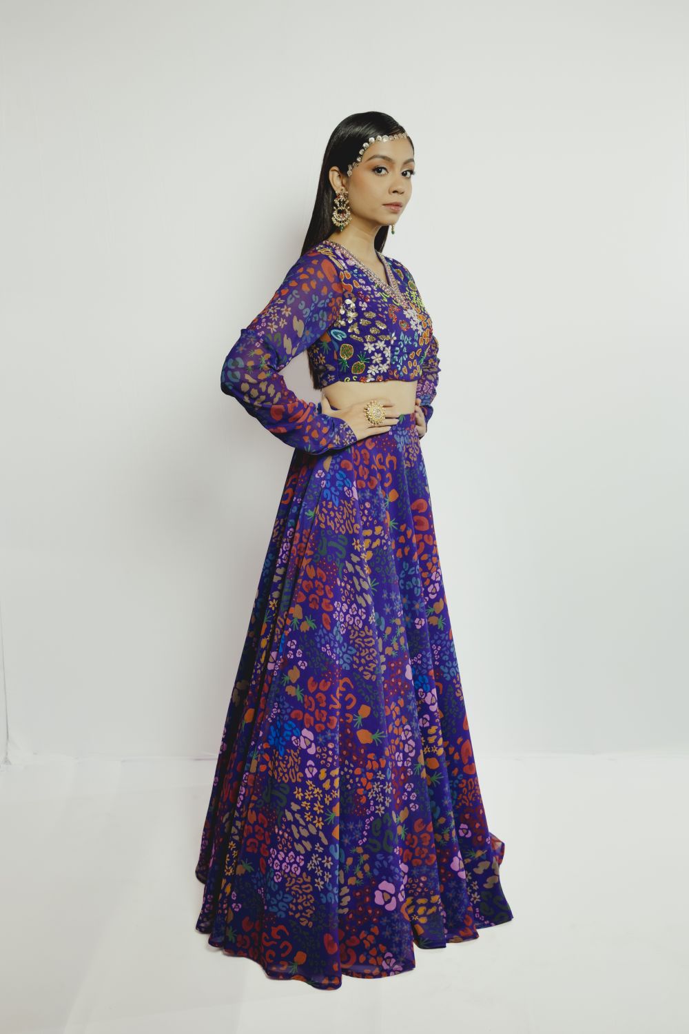 I Purple You Lehenga