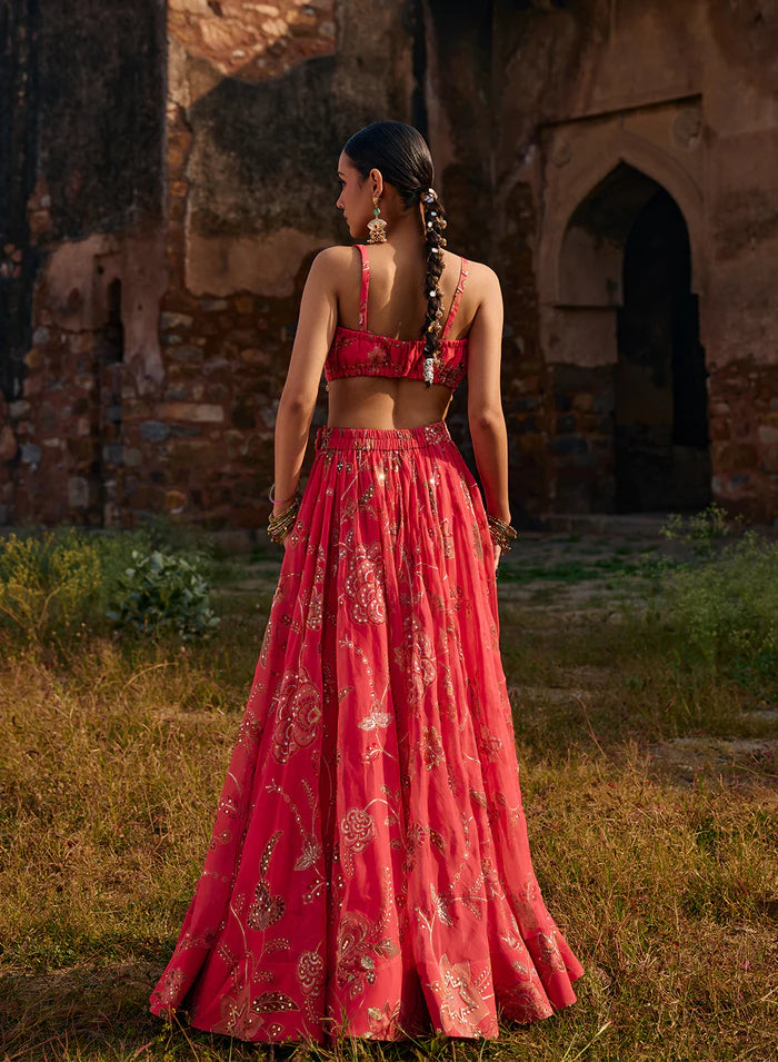 Rasika Printed Lehenga Set