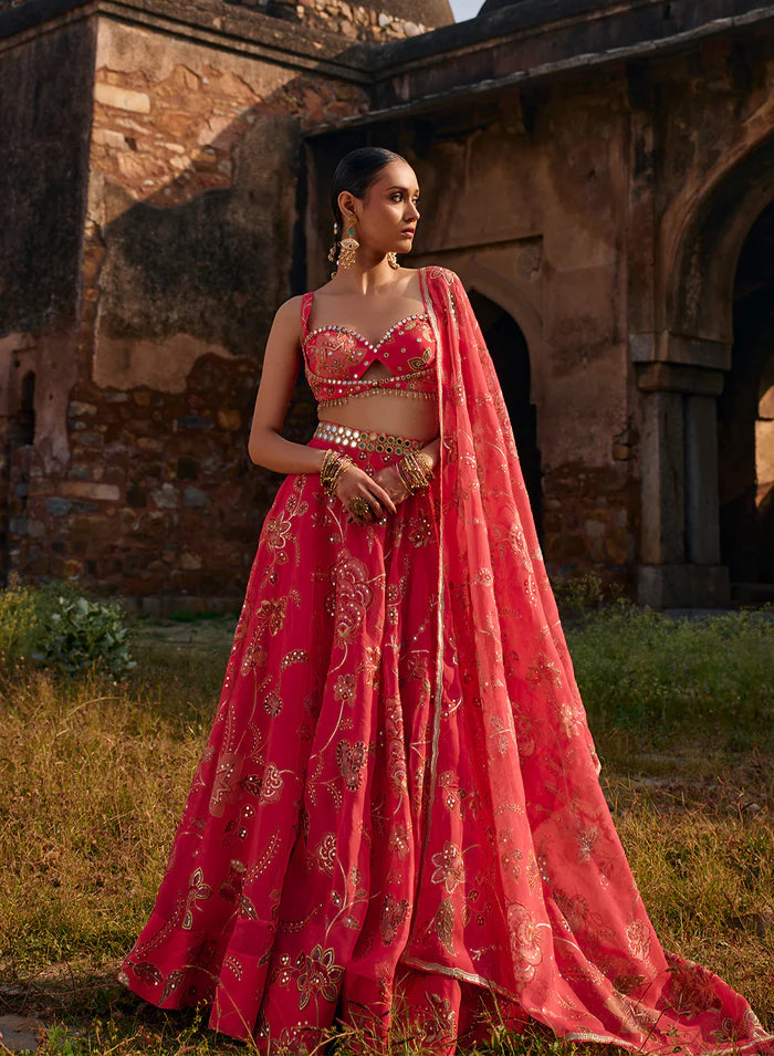 Rasika Printed Lehenga Set Secondary image