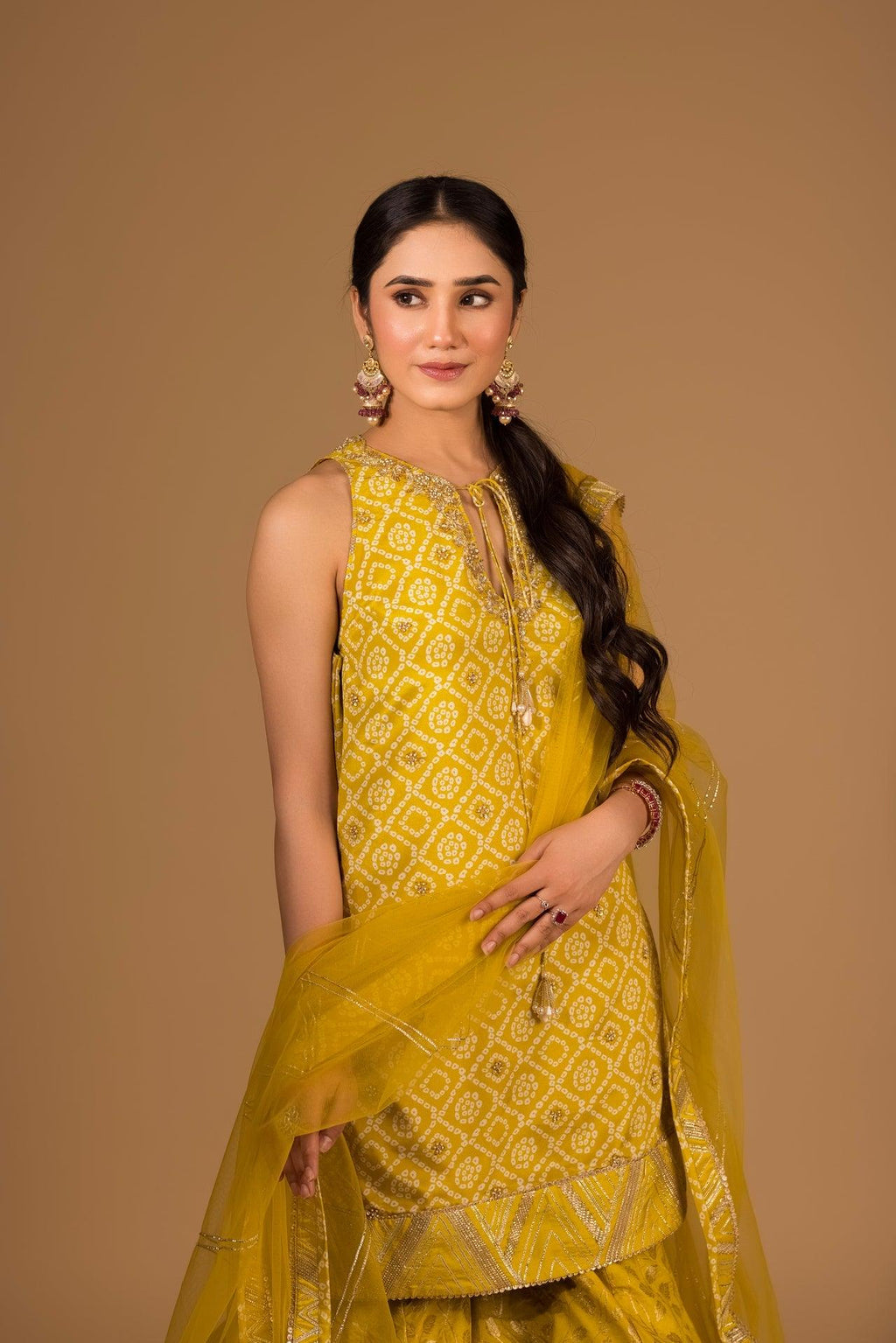 Banarsi Kali Sharara Set