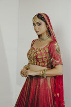 Shahi Gulab Lehenga