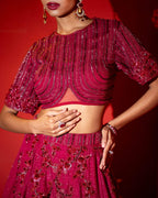 Sequins Embellished Lehenga Set