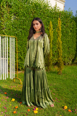 Short Kurta & Sharara Set