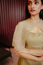 Short Cape Ghagra Set