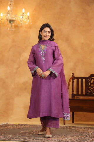 The Raat Ki Rani Royal Embroidered Suit Set