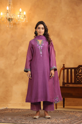 The Raat Ki Rani Royal Embroidered Suit Set
