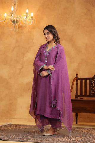 The Raat Ki Rani Royal Embroidered Suit Set