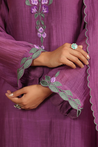 The Raat Ki Rani Royal Embroidered Suit Set