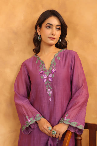 The Raat Ki Rani Royal Embroidered Suit Set