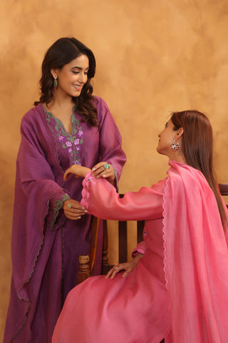 The Raat Ki Rani Royal Embroidered Suit Set