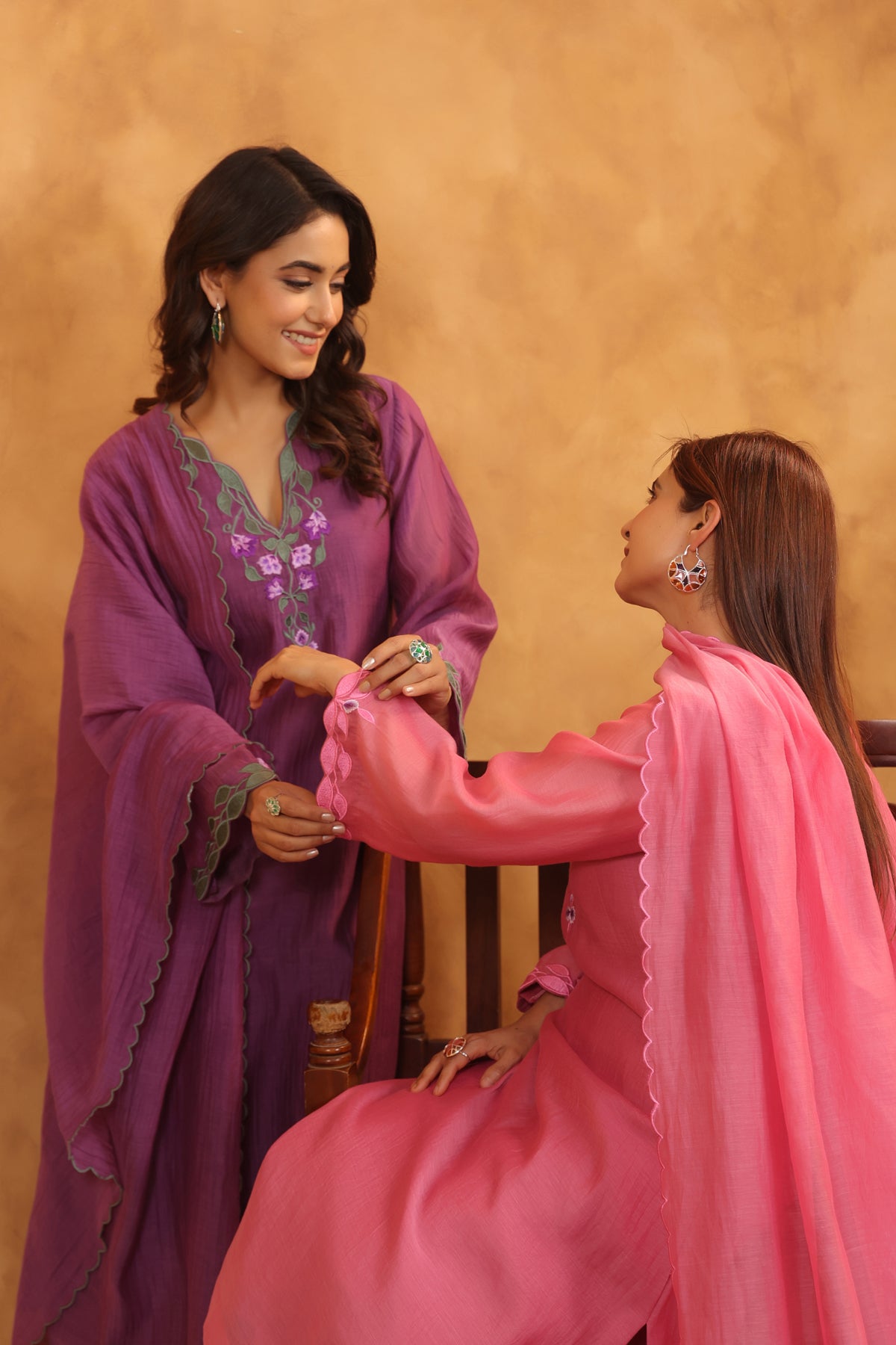 The Raat Ki Rani Royal Embroidered Suit Set