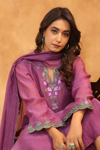 The Raat Ki Rani Royal Embroidered Suit Set