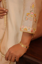 Ivory Bloom Hand Embroidered Kurta Set