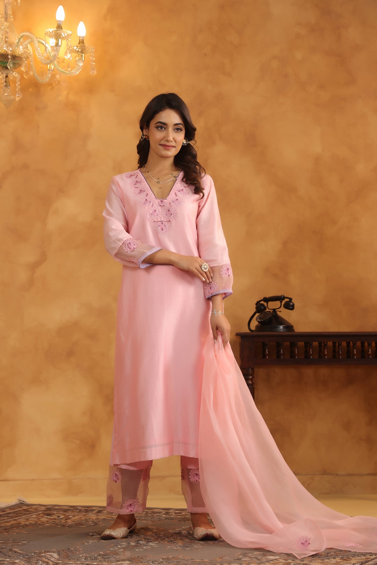 Cotton Candy Pink Suit Set