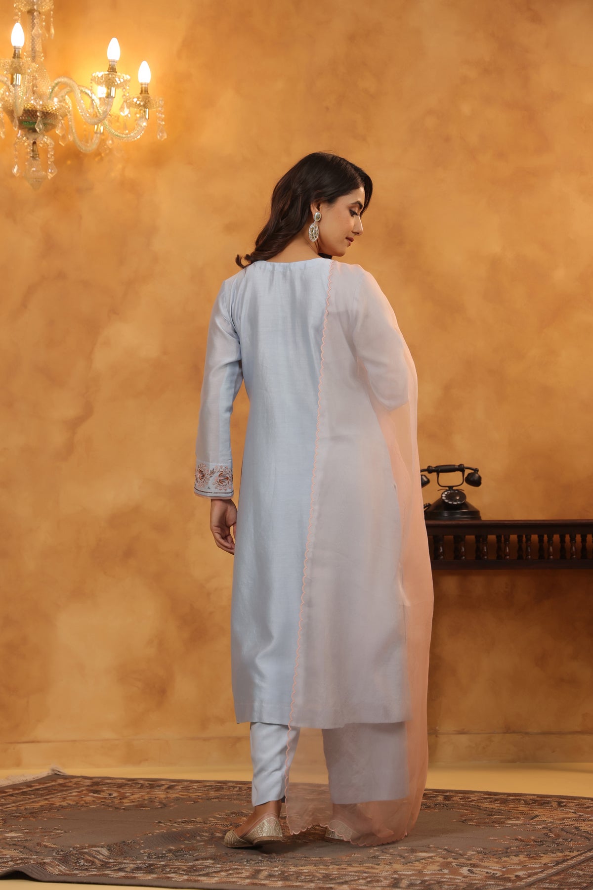 Oceanic Dream Sequenced Silk Set