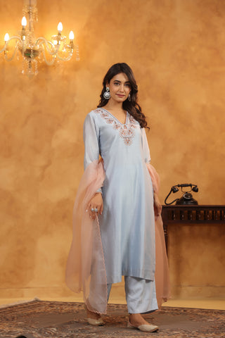 Oceanic Dream Sequenced Silk Set