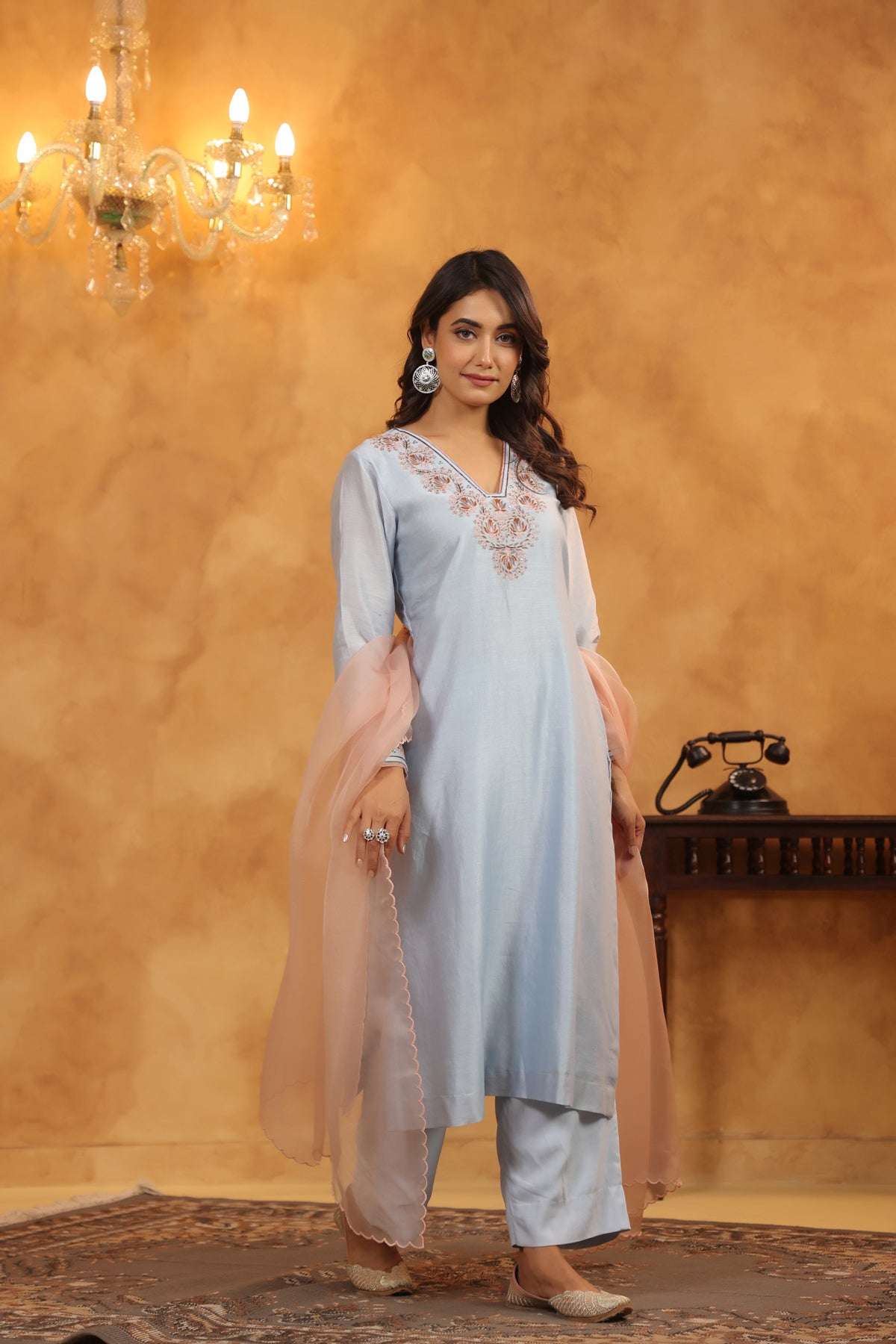 Oceanic Dream Sequenced Silk Set