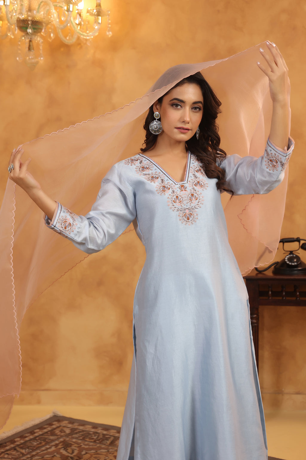 Oceanic Dream Sequenced Silk Set