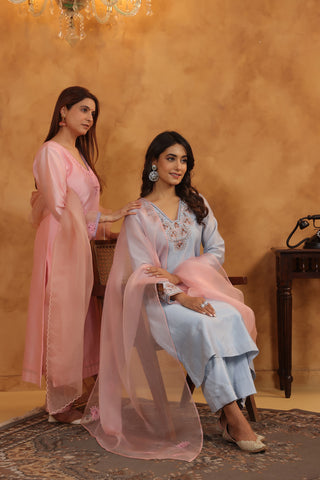 Oceanic Dream Sequenced Silk Set