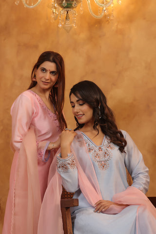 Oceanic Dream Sequenced Silk Set