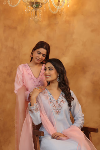 Oceanic Dream Sequenced Silk Set