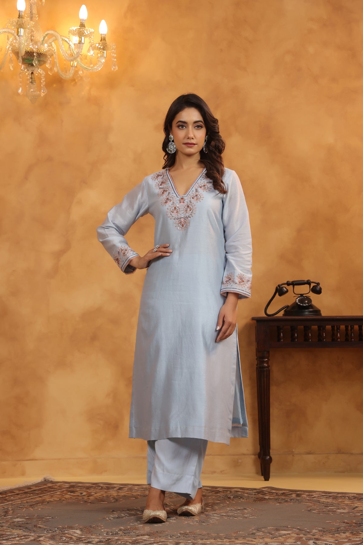 Oceanic Dream Sequenced Silk Set