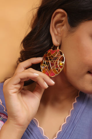 Twlight Haze Scalloped Kurta Set