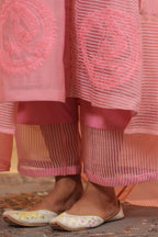 Dusty Pink Flowy Suit Set