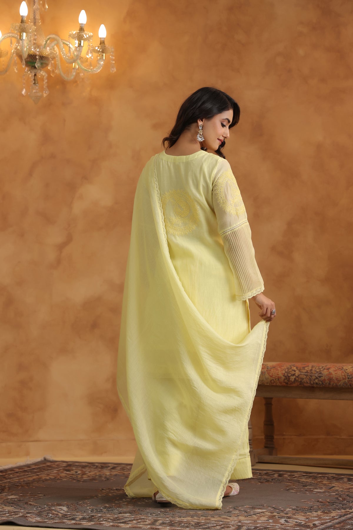 Sunkissed Silk Suit Set