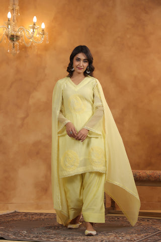 Sunkissed Silk Suit Set