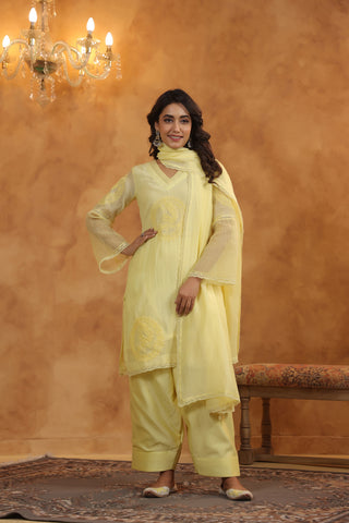 Sunkissed Silk Suit Set