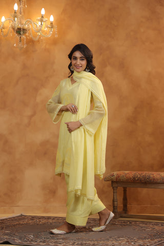 Sunkissed Silk Suit Set