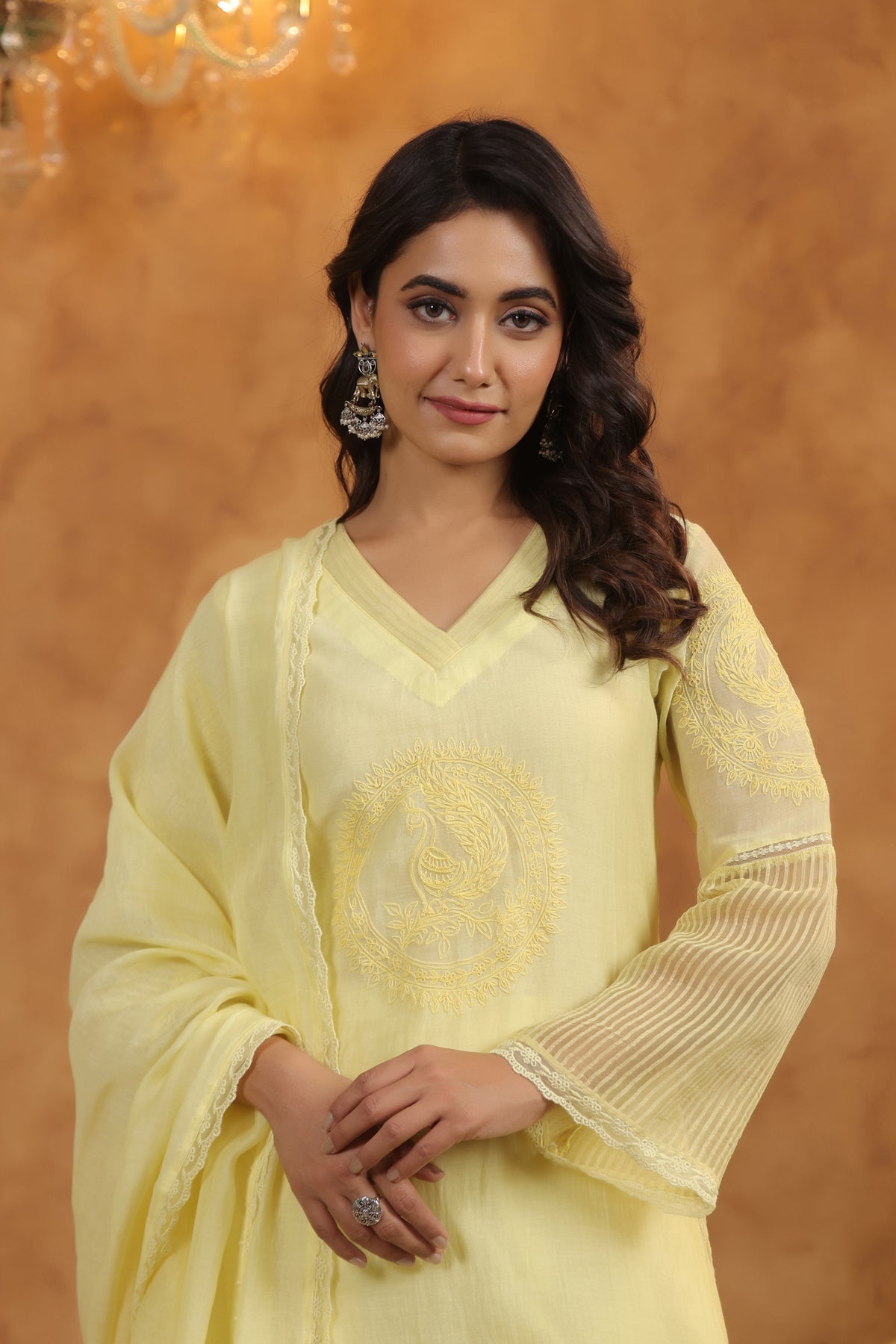 Sunkissed Silk Suit Set