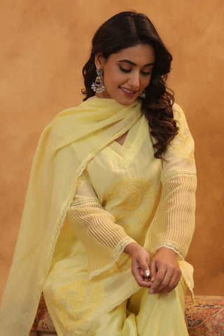 Sunkissed Silk Suit Set