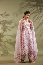 Rose A Line Kurta Set