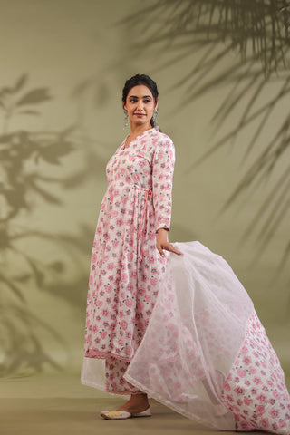 Rose A Line Kurta Set