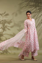 Rose A Line Kurta Set