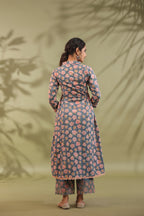 Hand Block Printed Cotton Suit Set Of 3
