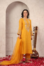 Maple Chanderi Suit Set