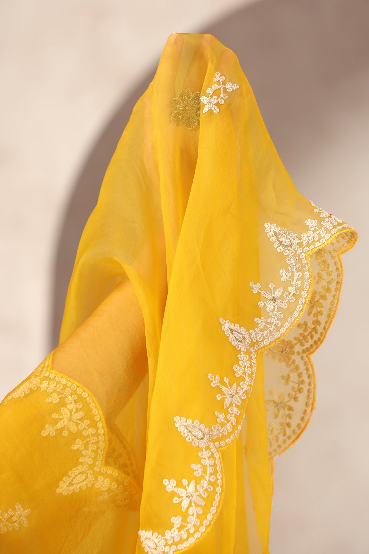 Sunflower Chanderi Suit Set