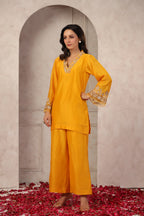 Luxurious Chanderi Silk Co-ord Set