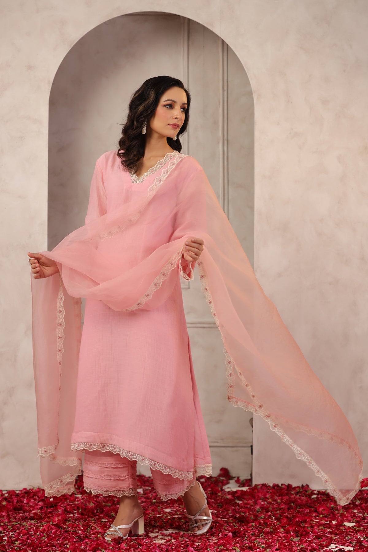Avanti Chanderi Suit Set