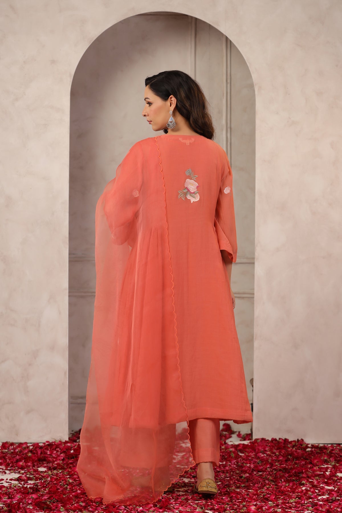 Mohena Chanderi Suit Set