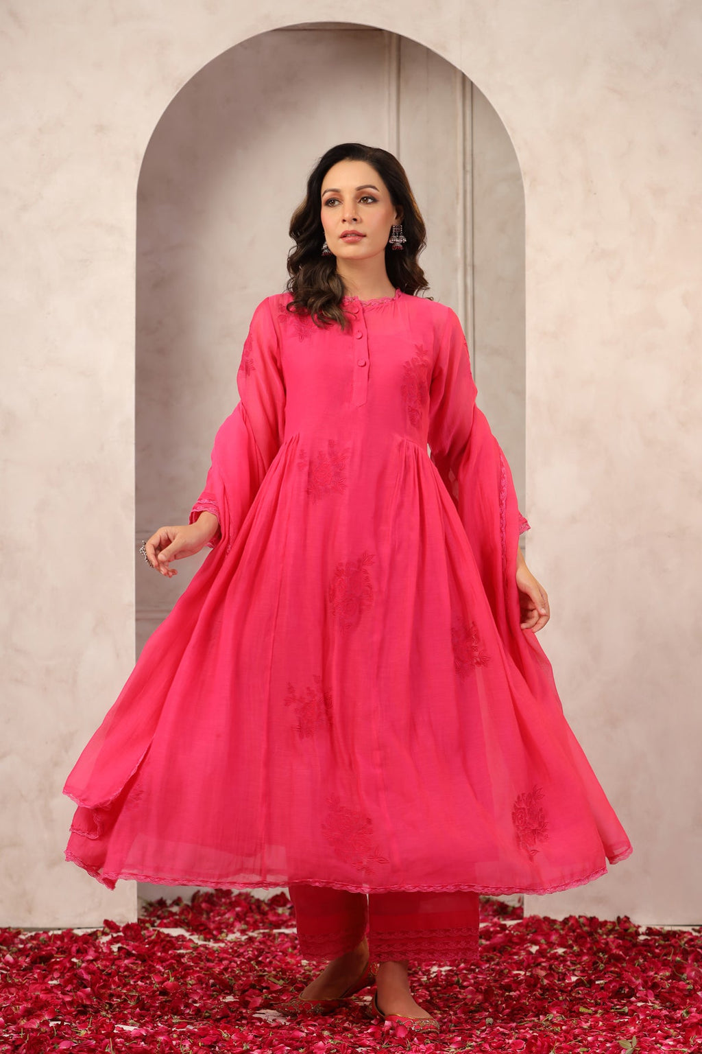 Razia Chanderi Suit Set