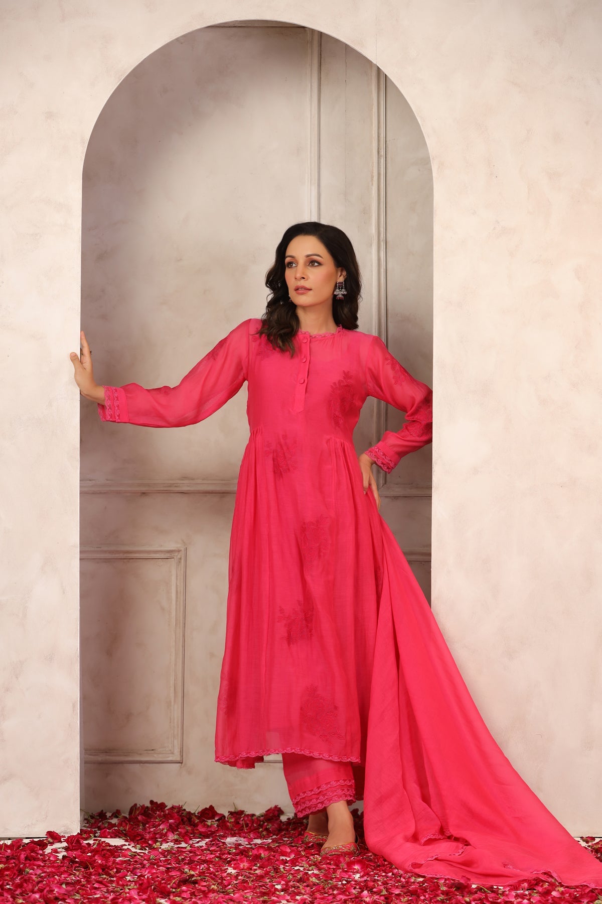 Razia Chanderi Suit Set